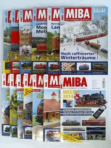 66. Jahrgang 2014, Heft 1 bis 12 und 1 Sonderheft MIBA Messe 2014. Zusammen 13 Hefte