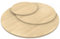 AUPROTEC Tischplatte 19mm rund Ø 400 mm Mandal Ahorn Natur Holzplatte melaminharzbeschichtet Spanplatte mit Umleimer ABS Kante Auswahl: 40 cm