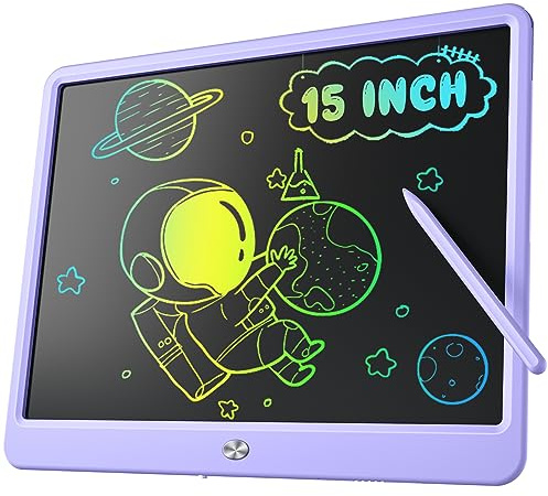Kidopire LCD Writing Tablet for Kids, 15 Inch Doodle Board, Kid Drawing Pad