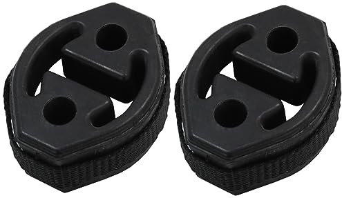 BIAREN Pair Of Exhaust Rubber Hanger Mount For Peugeot Boxer Bipper Citroen Relay Nemo Fiat Ducato Qubo Fiorino Punto 500 Panda 46546376 55187840 1755.E9