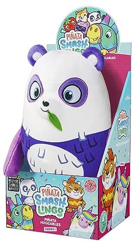 Pinata Smashlings Huggable Plush, Sana Panda, Roblox Toys, Soft Toys, Ideal Gift, Official Pinata Smashlings Toy from Toikido