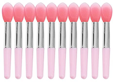 10pcs Silicone Lip Brush Set Lipstick Lip Gloss Applicator Brushes Mini Lip Care Makeup Brushes For Women Girls Lip Gloss Applicator