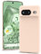 YATWIN Silicone Case for Google Pixel 8 5G, Soft-Touch, Shockproof, DustProof, Antiskid Full Body Armour Phone Cover for Google Pixel 8 5G - Light Pink