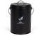 LIVOO - Seau à compost 6L MES154C - Ø18 cm, hauteur 23 cm, 6L, filtre en charbon de bois intégré