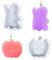 YEJAHY 2 stampi in silicone per Halloween, a forma di zucca e fantasma, per autunno, in silicone, per Halloween, giorno del Ringraziamento, decorazione autunnale
