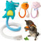 winbarry Jouet Chat, Jouet de Dentition Chaton, Jouet Herbe a Chat, Jouet a Macher Chat, Jouets de Soins Dentaires pour Chats, pour Interagir Et Nettoyer Les Dents