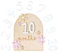 IKOPFLN Meilensteinkarten Baby Holz, Erinnerungsboxen für Babys,Baby-Monatskarten, Babykarten aus Holz, Geschenke für Neugeborene, 0 bis 12 Monate, Babyparty-Wachstumsrekord, 1 Satz