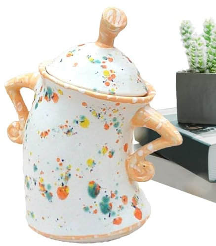 Canister With Attitude | Cute Food Storage Jar With Lid | Tea Coffee And Sugar Canister | Sassy Storage Jars With Attitude - Decorative Kitchen Food Storage For Coffee Tea Sugar