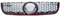 Nieren Schwarz Für VW Für Polo 2006 2007 2008 2009 Mesh Center Racing Grills Für GTI Stil Honeycomb Mesh Auto Front Stoßstange Kühlergrill Grill Glanz Schwarz