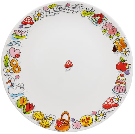 Blond Amsterdam Speiseteller Efteling Märchen, 26cm | Keramik, Efteling Märchendesign, Für Dinner & Lunch, Mikrowellengeeignet, Handwäsche empfohlen