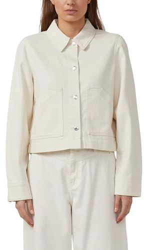 s.Oliver Undyed Denim-Jacke mit aufgesetzten Taschen