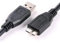 (2 Pack) USB 3.0 SuperSpeed Type A to Micro-B Device Cable For Toshiba Canvio Desk External Hard Drive Disk 1TB/2TB/3TB, Canvio Basics 3.0 500GB/750GB/1TB/2TB, Canvio 3.0 / Slim Portable - 4FT