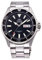 Orient Unisex Erwachsene Analog Automatik Uhr mit Edelstahl Armband RA-AA0001B19B