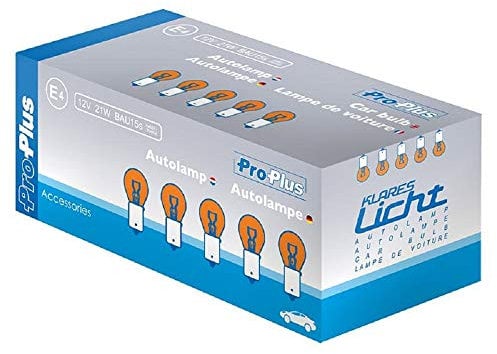 ProPlus Autolampe 12V 21W BAU15s orange pro Stück