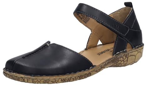 Josef Seibel Rosalie 42 Damen-Sandalen, Schwarz, 44 EU