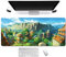 Mousepad One Piece Tapis de Souris XL 900x400mm Hydrorésistant Anime Mousepad Grand Tapis de Souris Gamer avec Base en Caoutchouc Anti-Glissant Surface Texturée pour Ordinateur et PC, D