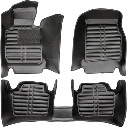 fussmattenprofi.com Auto Fussmatten Kompatibel mit BMW 3 (E90/E91) Baujahr 2005-2013 I 100% Passgenau Geruchlos Allwetter Fussraumschale I 5D Premium TPE Fußmatten Set