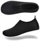 Barefoot Water Shoes Aqua Spotrs Socks Quick-Dry Beach Swim Snorkeling Surf Diving Pool Yoga Shoes for Mens Womens (Meteor-Black, 6/7UK)