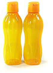Tupperware to Go Eco 750ml orangeTrinkflasche Clippverschluss Ökoflasche (2) 37116