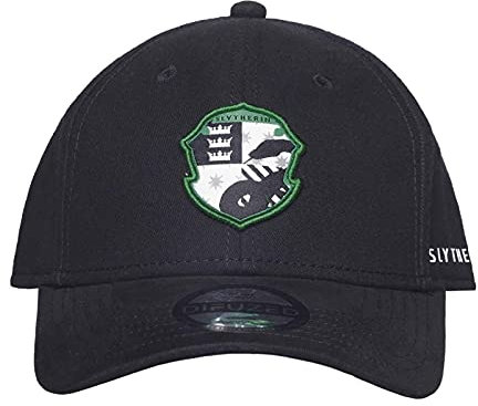 Harry Potter Kids Baseball Cap Slytherin Creat Logo Nue offiziell Schwarz