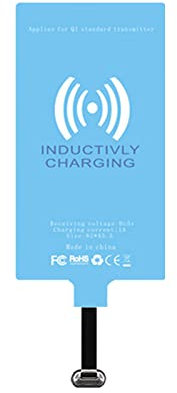 Type-C Qi Wireless Charging Receiver For Samsung Galaxy A12 A22 A32 A42 A52 A72 4G 5G