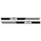 Adesivo Decorativo Per Carrozzeria Auto, 2pcs Lato Corpo Striscia in Vinile Decorazione Esterna Decalcomania 4x4 Linea di Cintura Auto Ghirlanda Adesivi in ​​Pvc Compatibile con Xray Granta