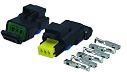 Connect 37593 Peugeot Electrical Multipurpose 3 Pin Connector 8pc