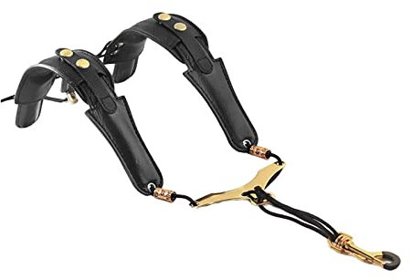chiwanji Professioneller Saxophongurt, Saxophongurt, Verstellbarer Saxophongurt, Am Gurt, Saxophon Schultergurt für Altsaxophon