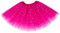 Hopbucan Inteligente Bambino Ragazza Abiti Stelle Paillettes Sottoveste Balletto Tutu Gonna Rosa