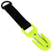 AMONIDA Coupe-Corde de Plongée, Lame en Acier Inoxydable + Manche en Nylon et Fibre de Verre Coupe-Ligne de Plongée sous-Marine avec Une Bandoulière de 6cm (Jaune Fluo)