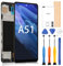 Schermo per Samsung Galaxy A51 4G LCD Display per Samsung Galaxy A51 4G A515F SM-A515F/DS con Telaio Touch Screen Assemblea Sostituzione di Vetro Digitalizzatore con Kit Riparazione (No Fit A51 5G)
