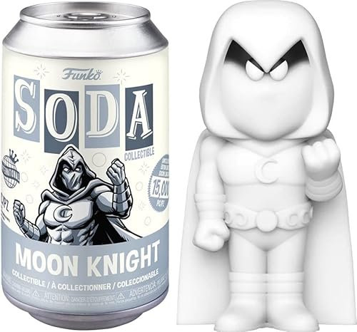 Funko Soda Marvel - Moon Knight Vinyl Figur, 10 cm Höhe