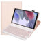 Bluetooth keyboard A220 Candy Color TPU Detachable Bluetooth Keyboard Leather Case with Bracket For Samsung Galaxy Tab A7 Lite 8.7 T220 / T225 Tablet keyboard