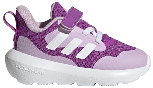 adidas Fortarun 3.0 Shoes Infants, Scarpe da Corsa Unisex-Bambini, Purple Burst/Cloud White/Bliss Lilac, 19 EU