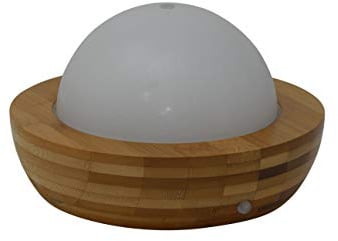 Feng Shui BAMBUS Wasserspiel mit multicolor Beleuchtung und Ultraschall Nebler/Luftbefeuchter 303 Aromadiffusor