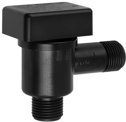 Ruwshuuk Wohnmobil-Tankventil, Rückschlagventil, Wohnmobil-Abwasserventil, Vakuum-Unterbrecherventil, schwarzes Tanksystem, Anti-Siphon-Ventil, Rückflussverhinderer, Ersatz-Wohnmobil-Zubehör