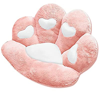 Wisylizv Cat Paw Seat Cushion - Cat Pillow for Computer Gaming | Comfy Cat Paw Shape Gaming Chair Cushion | Chair Comfy Cat Paw Seat Cushion for Offices Chairs