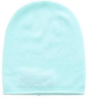 Zwillingsherz Slouch-Beanie-Mütze aus 100% Kaschmir - Hochwertige Strickmütze für Damen Mädchen Jungen - Hat - Unisex - One Size – Mütze warm weich kuschelig im Frühjahr Herbst und Winter