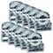 10er-Pack SS12KW Etikettenband 9 mm 12 mm 18 mm 24 mm Kompatible Etikettendrucker LW300 LW400 LW600 LW700 LK4WBN LC4WBN(Black on white)