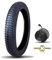 18 Pulgadas Neumático y cámara de Bicicleta, 18 x 2.125 (57-355), neumático de Goma antipinchazos, para Kit de Bicicleta BMX, Ciclismo de Carretera, Bicicleta eléctrica y MTB