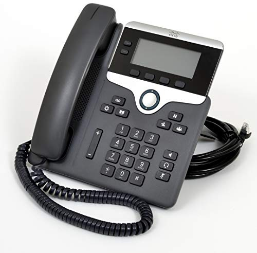 Cisco Telefono IP CP-7821 (ricondizionato certificato) I POE alimentato senza PSU