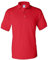 Gildan Adult DryBlend Jersey Short Sleeve Polo Shirt (3XL) (Red)