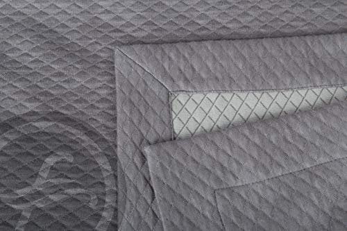Formesse Sommerdecke Baumwollmischung hellanthrazit Größe 220x260 cm