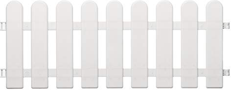 KingLan 12Pcs Flexible Garten Rasen Gras Edging Picket Border Panel Kunststoff Wand Zaun Board -1