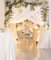 ShinyBeauty White Sheer Chiffon Curtains 2 Panels 29x108-Inch Sheer Voile Chiffon Fabric Draping Panels for Wedding Photography Backdrop Drapes
