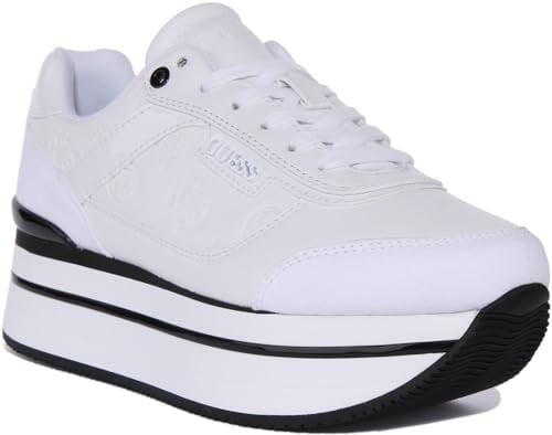 Guess Damen Hansin/Active Lady/L Oxford-Schuh, Weiß, 40 EU