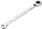 sourcing map 1/4 Inch Ratcheting Combination Wrench SAE 72 Teeth 12 Point Ratchet Box Ended Spanner Tools, Cr-V