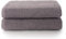 Top Towel - Plus - Große Badetücher - Badetücher - 2 Duschtücher - 100x150 cm 100 % Baumwolle - Grau