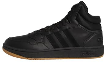 adidas Herren Hoops 3.0 Mid Classic Vintage Shoes Schuhe, Core Black/Core Black, 46 EU