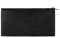 SAVITA Wireless Microphone Bag, 9.25x4.21in Zippered Leather Case for Microphones and Stationary Supplies (Black)